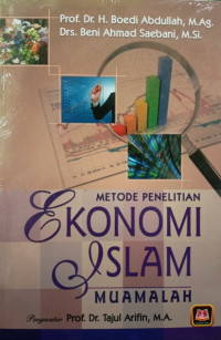 Metode Penelitian Ekonomi Islam Muamalah